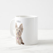 Personalisiertes Pet-Foto Kaffeetasse (Vorderseite Links)