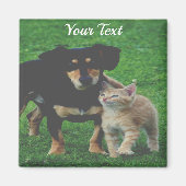 Personalisiertes Pet Foto Magnet (Vorne)