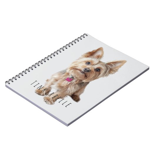 Personalisiertes Pet-Foto Notizblock (Linke Seite)