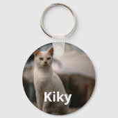 Personalisiertes Pet-Foto Schlüsselanhänger (Vorderseite)