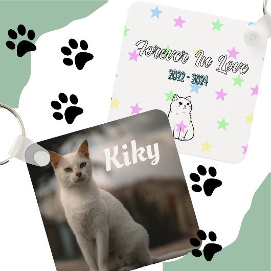 Personalisiertes Pet-Foto Schlüsselanhänger