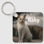 Personalisiertes Pet-Foto Schlüsselanhänger (Vorderseite)