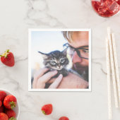 Personalisiertes Pet-Foto Serviette (Beispiel)