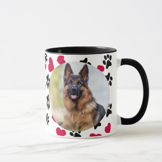 Personalisiertes Pet-Foto Tasse (Rechts)