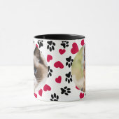 Personalisiertes Pet-Foto Tasse (Zentrum)
