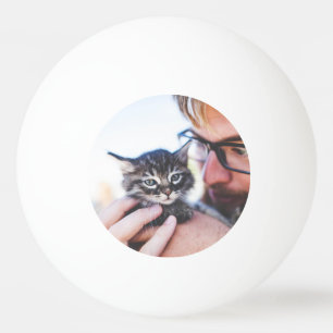 Personalisiertes Pet-Foto Tischtennisball