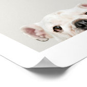 Personalisiertes Pet-Foto und Name Poster (Ecke)
