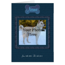 Personalisiertes Pet-Memorial