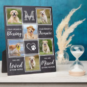 Personalisiertes Pet-Memorial Einzigartig 6 FotoCo Fotoplatte (Seite)