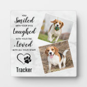 Personalisiertes Pet-Memorial-Foto Fotoplatte (Vorderseite)