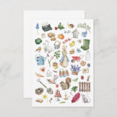 personalisiertes Peter Dankeskarte (Vorne/Hinten)