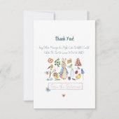 personalisiertes Peter Dankeskarte (Vorderseite)