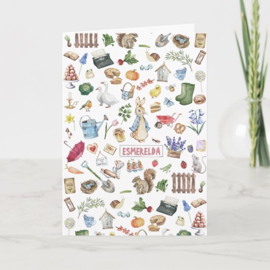 personalisiertes Peter Einladung (Vorderseite)