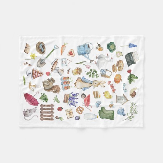 personalisiertes Peter Fleecedecke (Vorderseite (Horizontal))