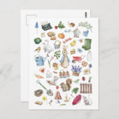 personalisiertes Peter Postkarte (Vorne/Hinten)