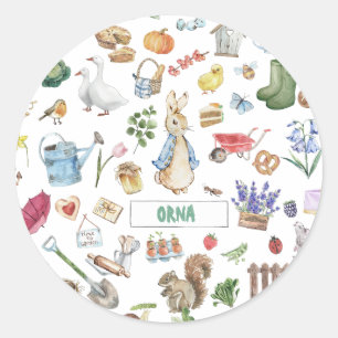 personalisiertes Peter Runder Aufkleber