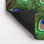 Personalisiertes Pfauenfeder-Mauspad Mousepad (Ecke)