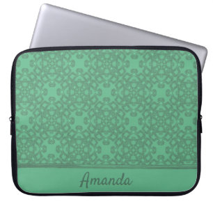 Personalisiertes Pfeffergrün Laptopschutzhülle