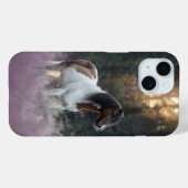 Personalisiertes Pferd Foto iPhone 15 Fall Case-Mate iPhone Hülle (Rückseite (Horizontal))