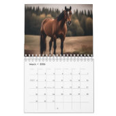 Personalisiertes Pferd Fotos Jahr für sich Kalender (Mär 2026)