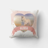 Personalisiertes Pferd Kissen (Vorderseite)