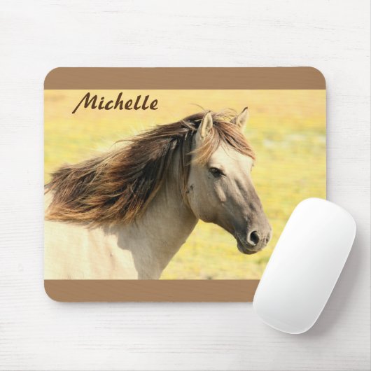 Personalisiertes Pferd Mousepad (Mit Mouse)