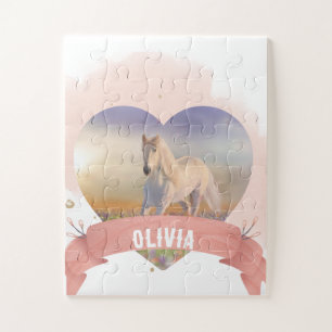 Personalisiertes Pferd Puzzle