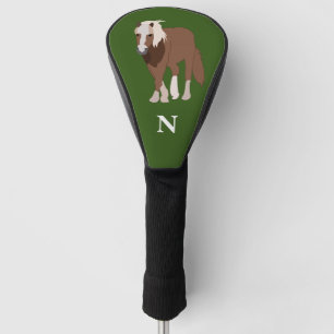 Personalisiertes Pferd Reitpferd Lover Golf Headcover