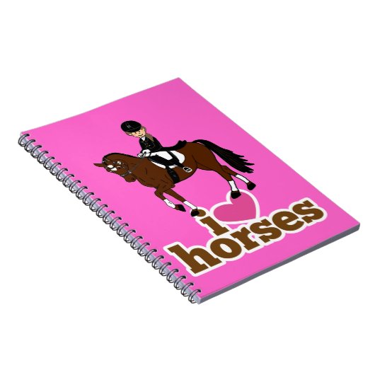 Personalisiertes Pferd- und Reitzubehör Notizblock (Rechte Seite)