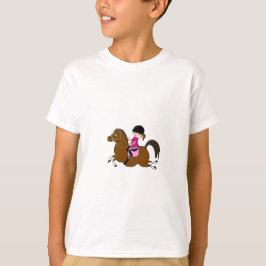Personalisiertes Pferd- und Riderzubehör T-Shirt