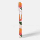 Personalisiertes Pfirsichmuster Niedliche Pfirsich Case-Mate iPhone Hülle (Rückseite / Links)