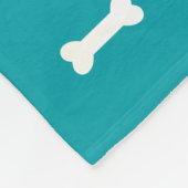 Personalisiertes Pflaster-Druckkopf-Fleece Fleecedecke (Ecke)