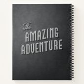 Personalisiertes Phantastisches Adventure Travel J Notizblock (Rückseite)