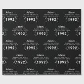Personalisiertes Phantastisches Geburtstag Geschenkpapier (Flach)