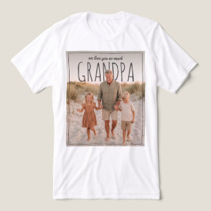 Personalisiertes PhotoPop Wir lieben dich so sehr Tri-Blend Shirt