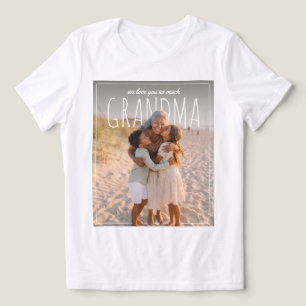 Personalisiertes PhotoPop Wir lieben dich so sehr Tri-Blend Shirt