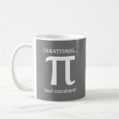 Personalisiertes Pi Symbol, Math Lover Coffee Tass Kaffeetasse (Links)