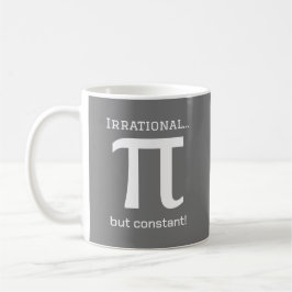 Personalisiertes Pi Symbol, Math Lover Coffee Tass Kaffeetasse