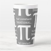 Personalisiertes Pi Symbol, Math Lover Milchtasse (Vorderseite)