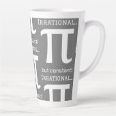 Personalisiertes Pi Symbol, Math Lover Milchtasse (Rechts)