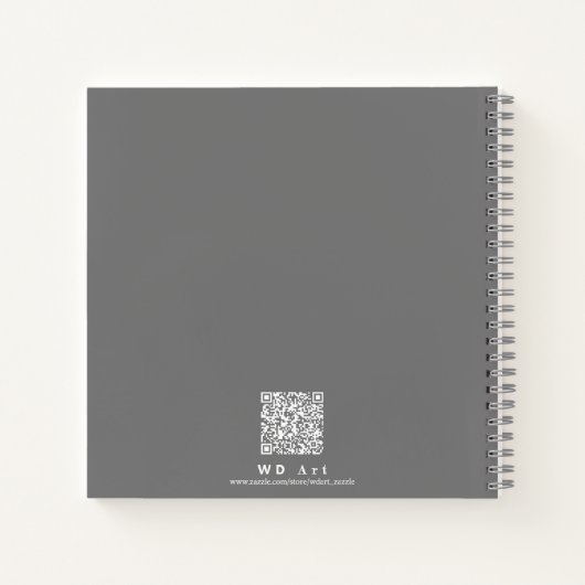 Personalisiertes Pi Symbol, Math Lover Notebook Notizblock (Rückseite)