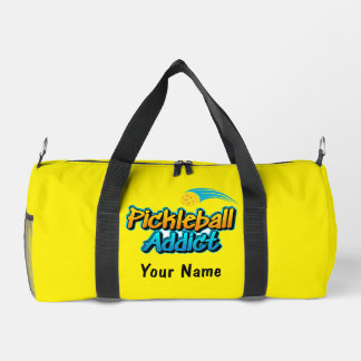 Personalisiertes Pickleball Addict Duffle Bag
