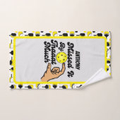 Personalisiertes Pickleball ‚Daneben‘ Handtuch (Handtuch)