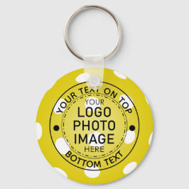 Personalisiertes Pickleball-Foto-Logo Schlüsselanhänger