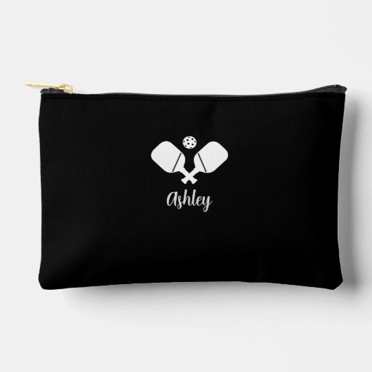 Personalisiertes Pickleball-Geschenk Benutzerdefin Zubehörtasche (Vorderseite)
