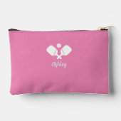 Personalisiertes Pickleball-Geschenk Individuelle  Zubehörtasche (Rückseite)