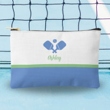 Personalisiertes Pickleball-Geschenk Preppy Blue G