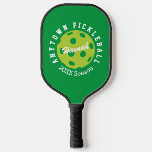PERSONALISIERTES Pickleball Green Pickleball Padde Schläger