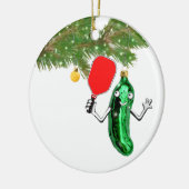 personalisiertes Pickleball Keramik Ornament (Links)