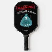 Personalisiertes Pickleball-Monster Pickleball Schläger (Vorderseite)